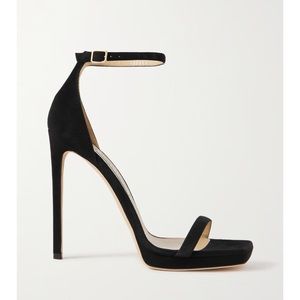Jimmy Choo Alva 120 Suede Sandal